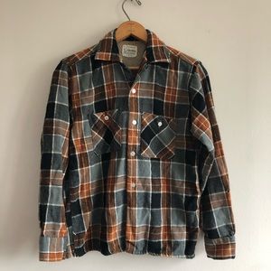 Vintage Debonair Plaid Wool
